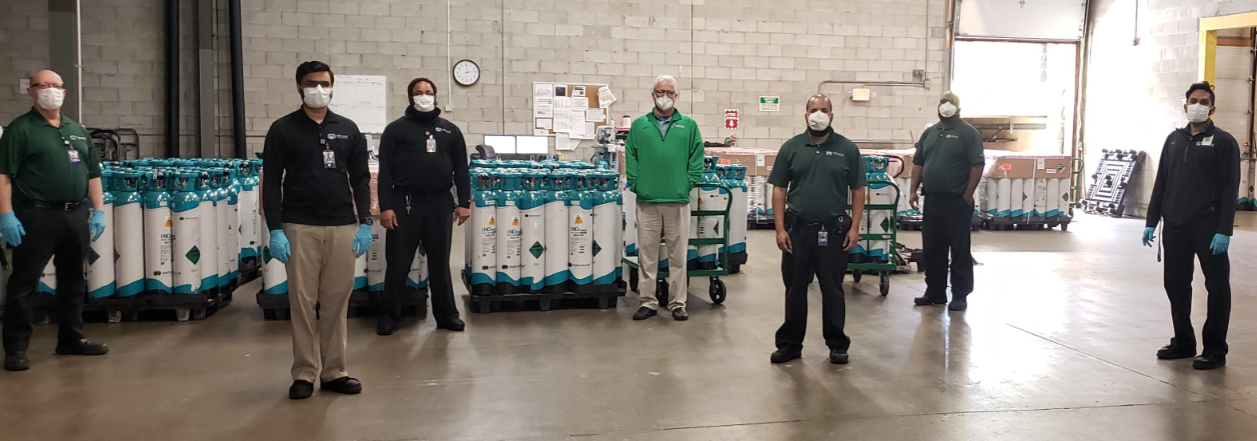 The Somerset, NJ RSC team’s workload reached unprecedented levels in April when the NY-NJ metro area surged as the U.S. pandemic epicenter
